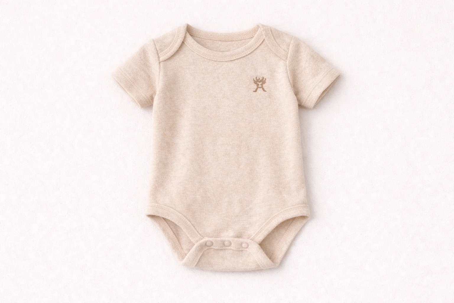 Baby Body Kurzarm Hanf von auneli